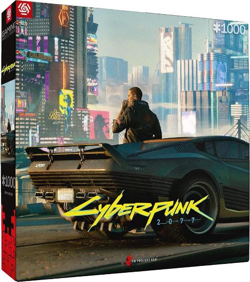 Cyberpunk 2077 Mercenary on the Rise Puzzle (1000pc)