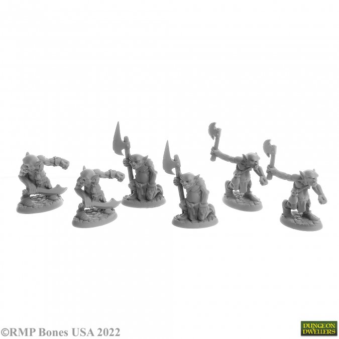 Bones: Dungeon Dwellers Goblin Pillagers (6)