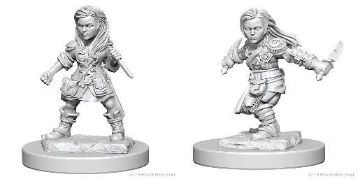 Halfling Female Rogue D&D Nolzur’s Marvelous Miniatures