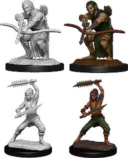 D&D Nolzurs Marvelous Miniatures W14 Shifter Wildhunt Ranger Male