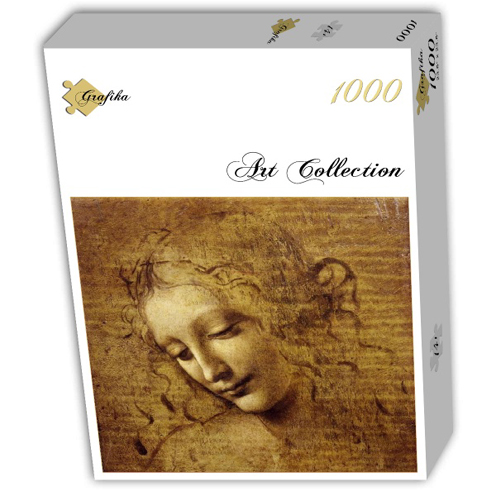 Leonardo da Vinci : The Face of Giovane Fanciulla, 1508 (1000pc puzzle)