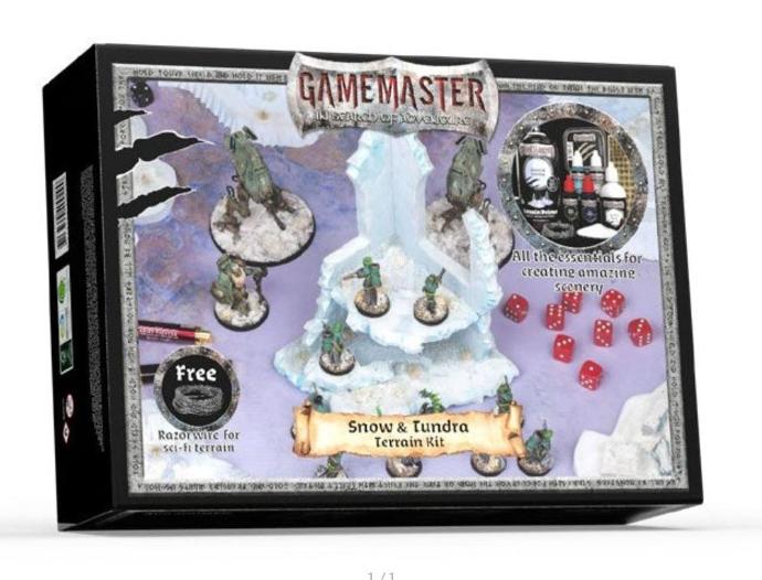 The Army Painter - Gamemaster: Snow & Tundra Terrain Kit
