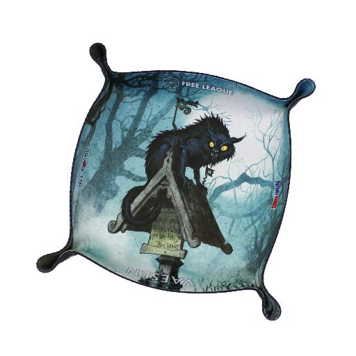 The Church Grim Vaesen Square Folding Dice Tray