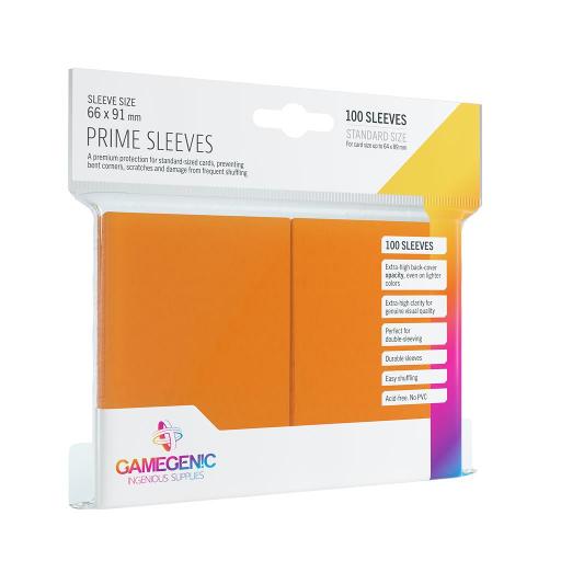 Gamegenic - Prime Sleeves Orange (100 Sleeves)