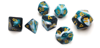 DCC RPG Elemental Dice Water