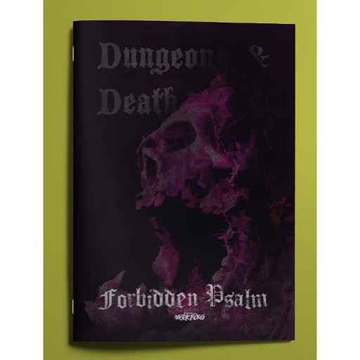 Mörk Borg RPG Forbidden Psalm Dungeons & Death