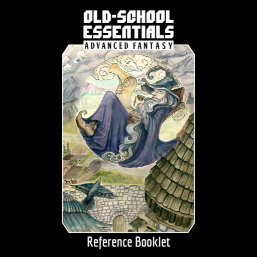 Old-School Essentials Advanced Fantasy Reference Booklet