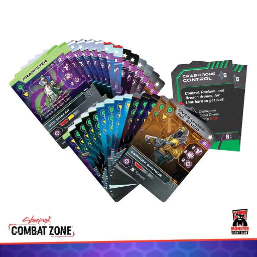 Cyberpunk Red Combat Zone Character Card Pack