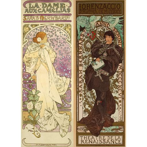 Alfons Mucha - Collage (500pc)
