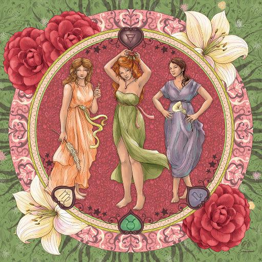 Les signs de terre en astrology (1000)