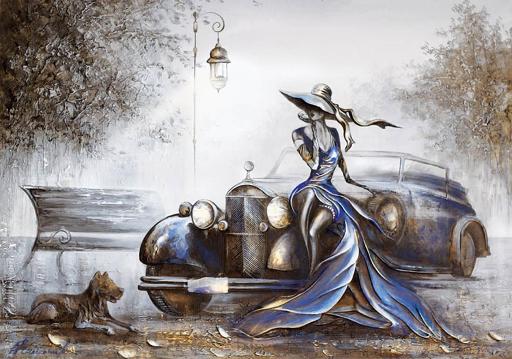 Lady in Blue (1000)