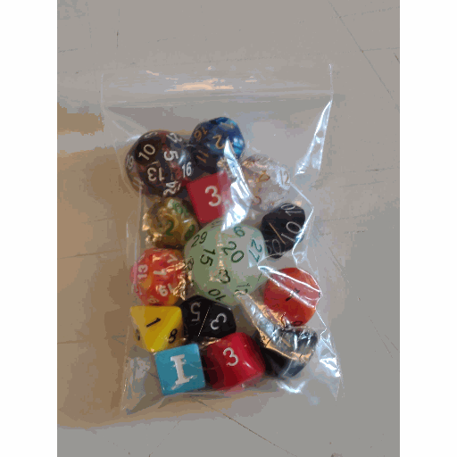 DCC RPG Mismatch Dice Set (14)