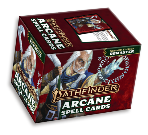 Pathfinder Arcane Spell Cards Remastered