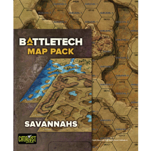 BattleTech Map Pack Savannahs