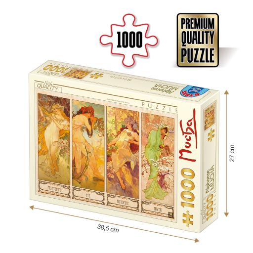 Alphonse Mucha : Seasons (1000pc)