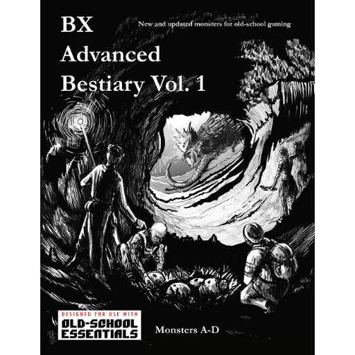 B/X Advanced Bestiary Vol. 1 A-D