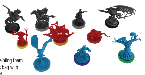 War of the Ring Coloured Plastic Rings for Expansions