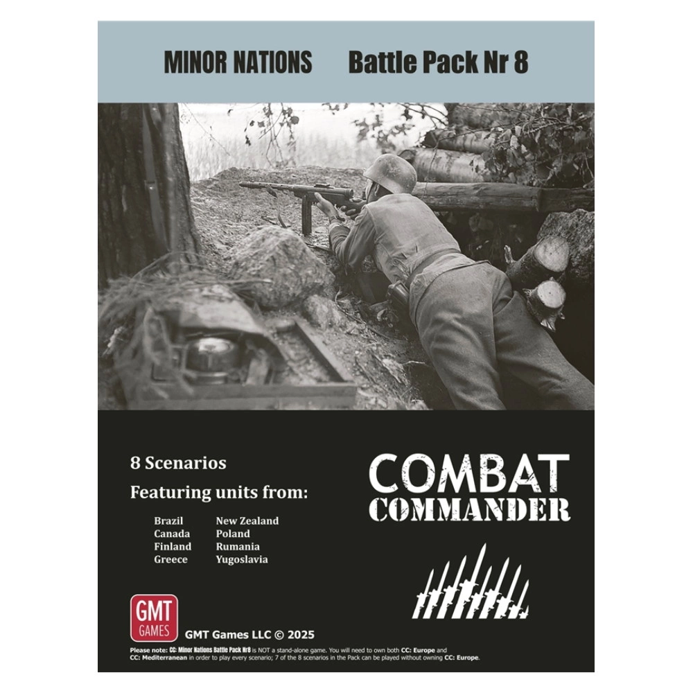 Combat Commander Battle pack 8 Minor Nations