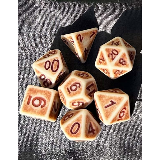 DCC Dice Wyrdling Sunbleached Bone