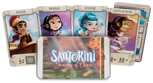 Santorini 2nd. Edition Seasons of Chaos God Pack