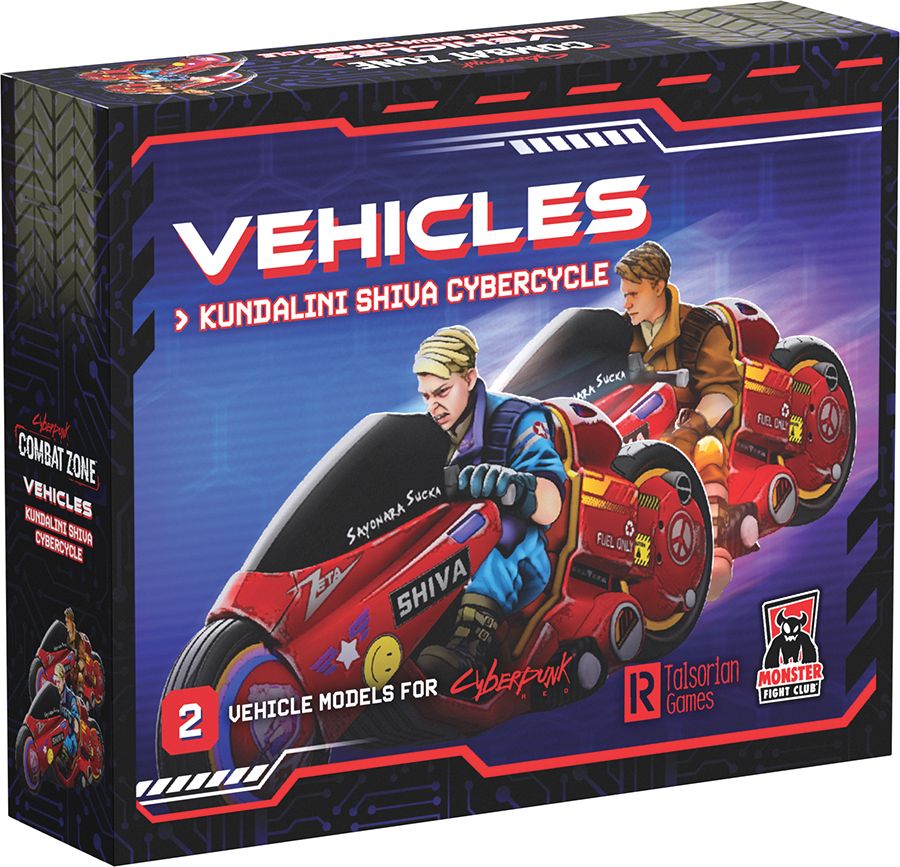 Cyberpunk Red Combat Zone Kundalini Shiva Cybercycle