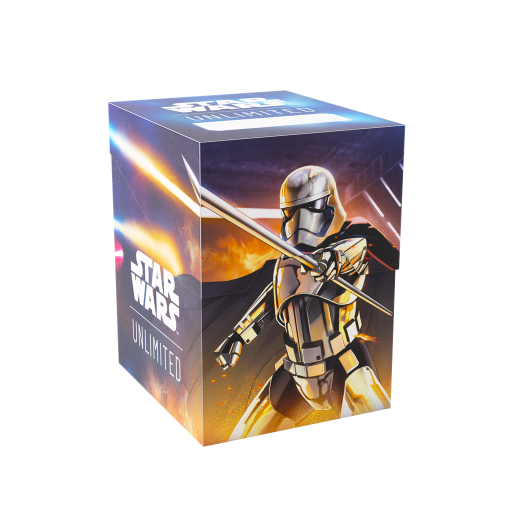 Gamegenic - Star Wars Unlimited Soft Crate - Captain Phasma/Stormtrooper
