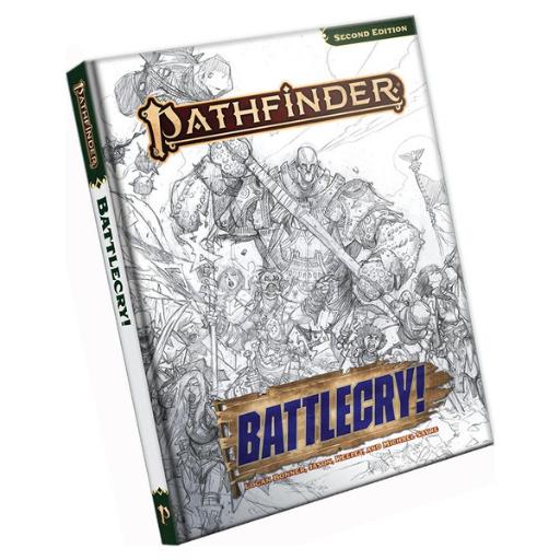 Pathfinder RPG Battlecry Sketch Cover Edition