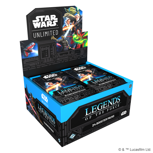Star Wars Unlimited - Legends of the Force Booster Display (24 Packs)
