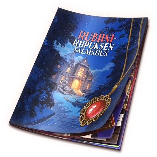 Rubiiniriipuksen Salaisuus - Puzzle Magazine