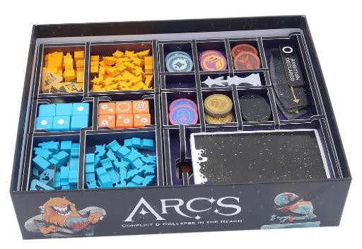 Folded Space Arcs COLOUR Insert