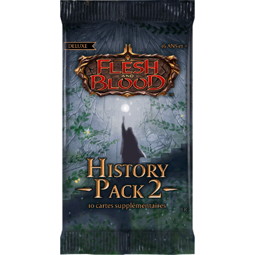 Flesh & Blood TCG - History Pack 2 Black Label Booster (French)