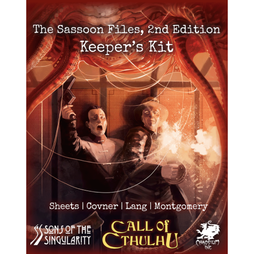 Call of Cthulhu RPG The Sassoon Files Keepers Kit