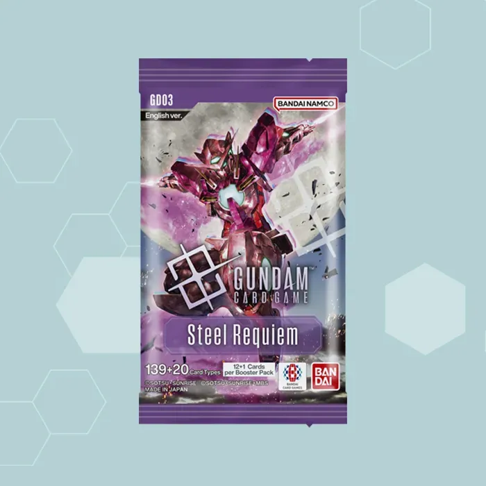 Gundam Card Game Steel Requiem Booster GD03