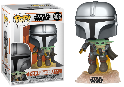 Funko Pop! THE MANDALORIAN - Mando Flying w/ Jet Pack