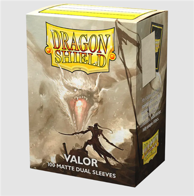 Dragon Shield Standard Sleeves - Dual Matte Valor (100 Sleeves)