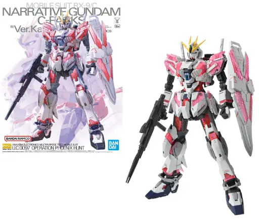 GUNDAM - MG 1/100 Narrative Gundam C-Packs Ver. Ka