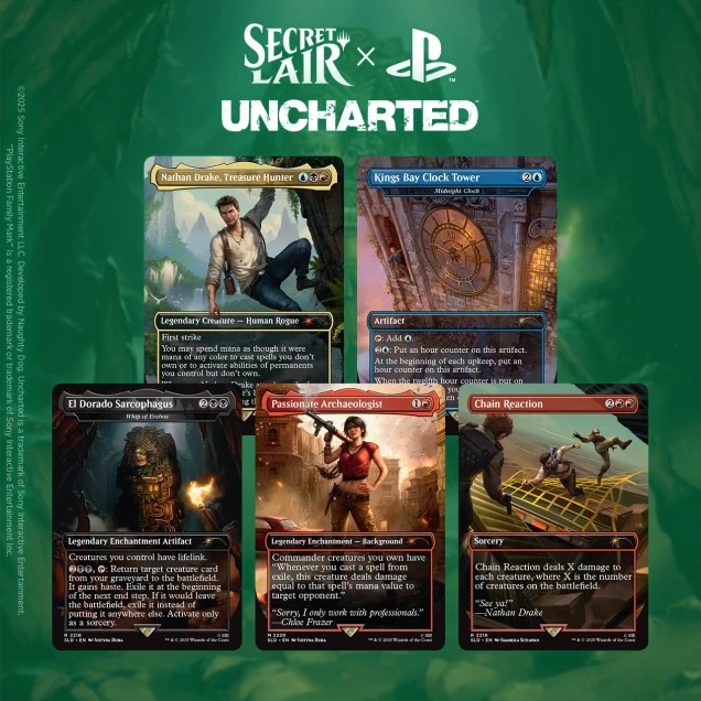 Magic: The Gathering - Secret Lair x Uncharted