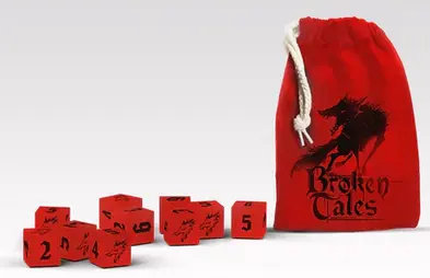 Broken Tales RPG Custom Dice Set 