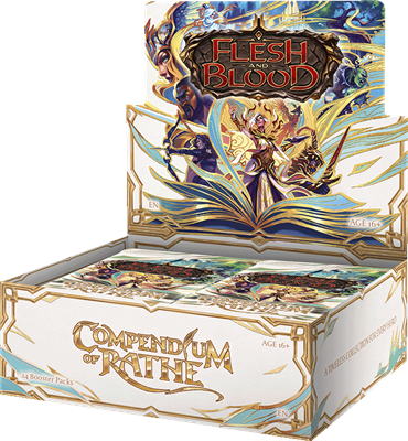 Flesh & Blood TCG - Compendium of Rathe Booster Display (24 Packs)