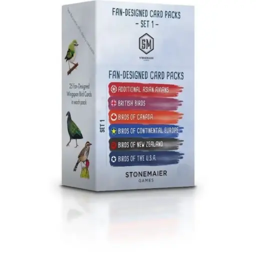 Wingspan Fan-Designed Bird Pack Display 