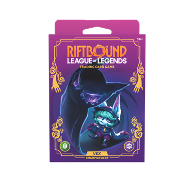 Riftbound: League of Legends TCG - Unleashed Champion Deck - Vex