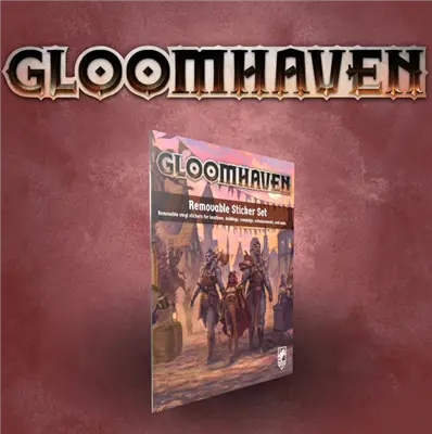 Gloomhaven Removable Sticker Set 2nd. Edition