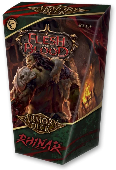 Flesh & Blood Armory Deck Rhinar