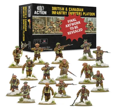 Bolt Action - British & Canadian infantry (Winter) Platoon