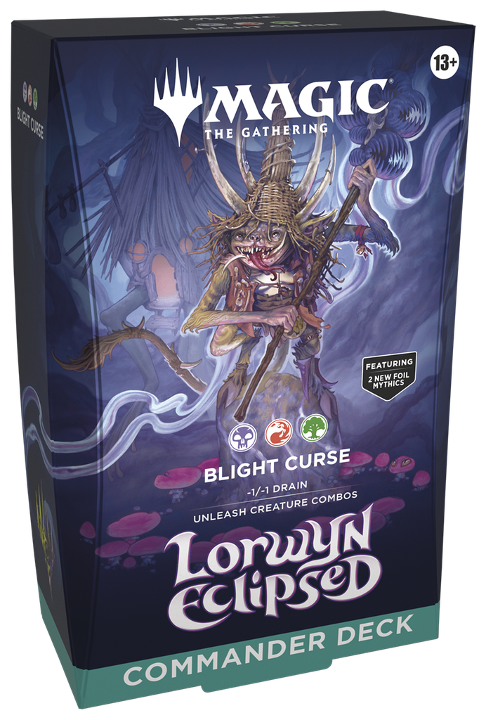 Magic The Gathering - Lorwyn Eclipsed Commander Deck - Blight Curse