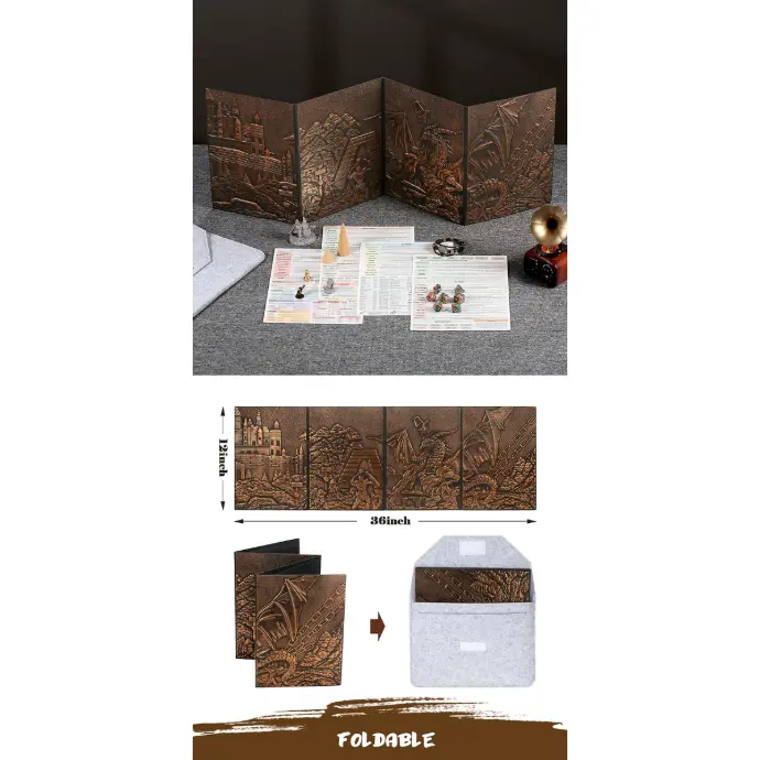 Dungeon Masters Screen Copper