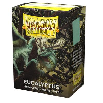 Dragon Shield Standard Sleeves - Dual Matte Eucalyptus (100 Sleeves)