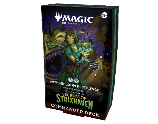 Magic The Gathering - Secrets of Strixhaven Commander Deck - Witherbloom Pestilence