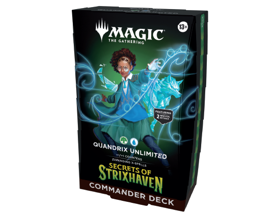 Magic The Gathering - Secrets of Strixhaven Commander Deck - Quandrix Unlimited