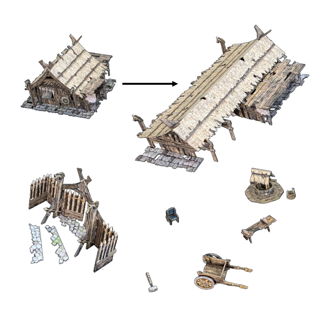 Battle Systems - Northern Settlement Accessories